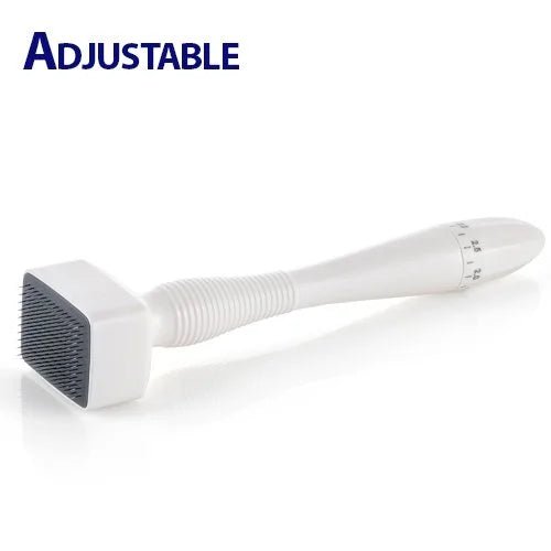 140 Pin Adjustable Derma Stamp for Hair & Beard Regrowth - MINOXIDIL SHOP