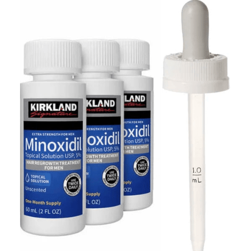 Kirkland Minoxidil Solution – 3 Month Supply - MINOXIDIL SHOP
